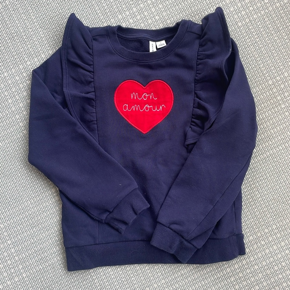 Janie and Jack sweatshirt. Great condition